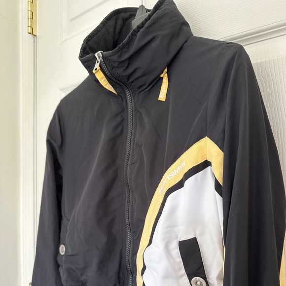 Black Windbreaker Jacket, Sportswear, Size XS - Picture 5 of 8